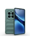 Vivo X200 Pro 5G Kılıf Esnek TPU Oyuklu Arka Yüzey Tasarımlı Zore Etnik Silikon Kapak