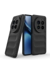 Vivo X200 Pro 5G Kılıf Esnek TPU Oyuklu Arka Yüzey Tasarımlı Zore Etnik Silikon Kapak