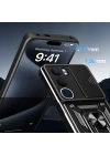 Vivo Y19S Kılıf Magnetik Standlı Kamera Korumalı Zore Sürgülü Vega Kapak
