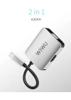 Wiwu Alpha A20VH 2 in 1 Type-C Hub