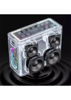 Wiwu P19 Thunder Bluetooth Speaker Hoparlör ve Karaoke Bluetooth Çift Mikrofon