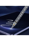 Wiwu Pencil W Pro Dijital Led Göstergeli Palm-Rejection Şeffaf Görünüm Tasarımlı Dokunmatik Çizim Kalemi