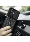 Xiaomi 11T Pro 5G Kılıf Magnetik Standlı Kamera Korumalı Zore Sürgülü Vega Kapak