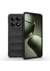 Xiaomi 14T Kılıf Esnek TPU Oyuklu Arka Yüzey Tasarımlı Zore Etnik Silikon Kapak