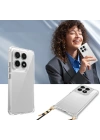 Xiaomi 14T Pro Kılıf Airbagli Takılabilir Askı Aparatlı Zore Snap Silikon Kapak