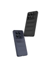 Xiaomi 14T Pro Kılıf Esnek TPU Oyuklu Arka Yüzey Tasarımlı Zore Etnik Silikon Kapak