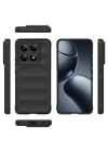 Xiaomi 14T Pro Kılıf Esnek TPU Oyuklu Arka Yüzey Tasarımlı Zore Etnik Silikon Kapak