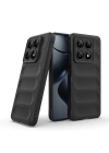 Xiaomi 14T Pro Kılıf Esnek TPU Oyuklu Arka Yüzey Tasarımlı Zore Etnik Silikon Kapak
