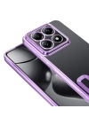 Xiaomi 14T Pro Kılıf Kamera Korumalı Logo Gösteren Zore Omega Kapak