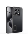 Xiaomi 14T Pro Kılıf Kamera Korumalı Logo Gösteren Zore Omega Kapak