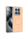 Xiaomi 14T Pro Kılıf M-safe Şarj Özellikli Zore Ruby Sert Kapak