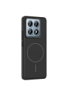 Xiaomi 14T Pro Kılıf M-safe Şarj Özellikli Zore Ruby Sert Kapak