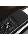 Xiaomi 14T Pro Kılıf Magnetik Standlı Kamera Korumalı Zore Sürgülü Vega Kapak
