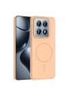 Xiaomi 14T Pro Kılıf M-safe Şarj Özellikli Zore Ruby Sert Kapak