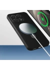 Xiaomi 15T Kılıf M-safe Şarj Özellikli Standlı Zore Samara Kapak