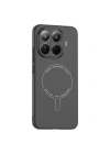 Xiaomi 15T Pro Kılıf M-Safe Şarj Özellikli Kamera Korumalı Zore Elio Sert PC Kapak