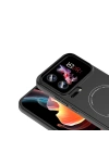 Xiaomi 17 Pro Kılıf M-Safe Şarj Özellikli Kamera Korumalı Zore Elio Sert PC Kapak