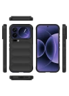 Xiaomi 17 Pro Max Kılıf Esnek TPU Oyuklu Arka Yüzey Tasarımlı Zore Etnik Silikon Kapak