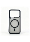 Xiaomi 17 Pro Max Kılıf M-Safe Şarj Özellikli Kamera Korumalı Zore Lunex Kapak