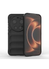 Xiaomi 17 Ultra Kılıf Esnek TPU Oyuklu Arka Yüzey Tasarımlı Zore Etnik Silikon Kapak