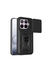 Xiaomi 17T Kılıf Magnetik Standlı Kamera Korumalı Zore Sürgülü Vega Kapak