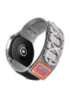 Xiaomi Amazfit Pace Zore KRD-112 22mm Orbital Örgülü Halat Tasarımlı Naylon Kumaş Hasır Kordon