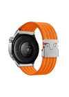 Xiaomi Amazfit Pace Zore KRD-133 22mm Naylon Kumaş Hasır Örgülü Kordon