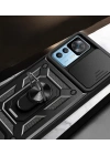 Xiaomi Mi 12T Kılıf Magnetik Standlı Kamera Korumalı Zore Sürgülü Vega Kapak