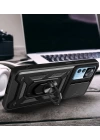 Xiaomi Mi 12T Pro Kılıf Magnetik Standlı Kamera Korumalı Zore Sürgülü Vega Kapak