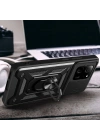 Xiaomi Mi 13T Kılıf Magnetik Standlı Kamera Korumalı Zore Sürgülü Vega Kapak