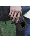 Xiaomi Mi 13T Kılıf Magnetik Standlı Kamera Korumalı Zore Sürgülü Vega Kapak