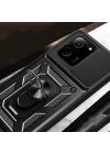 Xiaomi Mi 13T Kılıf Magnetik Standlı Kamera Korumalı Zore Sürgülü Vega Kapak