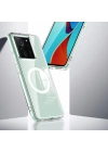 Xiaomi Mi 13T Kılıf Sert PC Arka Yüzey Wireless Şarj Özellikli Zore Flet M-safe Kapak