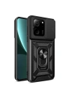 Xiaomi Mi 13T Pro Kılıf Magnetik Standlı Kamera Korumalı Zore Sürgülü Vega Kapak