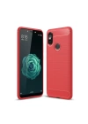 Xiaomi Mi 6x,A2 Dark Ultra Koruma Karbon Fiber Doku Silikon Kılıf