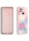 Xiaomi Poco C40 Kılıf Kamera Korumalı Desenli Sert Silikon Zore Epoksi Kapak