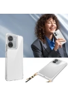 Xiaomi Poco C65 Kılıf Airbagli Takılabilir Askı Aparatlı Zore Snap Silikon Kapak