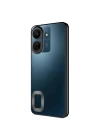 Xiaomi Poco C65 Kılıf Kamera Korumalı Logo Gösteren Zore Omega Kapak