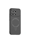 Xiaomi Poco F8 Pro Kılıf M-Safe Şarj Özellikli Kamera Korumalı Zore Elio Sert PC Kapak