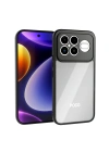 Xiaomi Poco F8 Ultra Kılıf Kamera Korumalı Şeffaf Arka Yüzey Zore New Roll Kapak