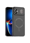 Xiaomi Poco F8 Ultra Kılıf M-Safe Şarj Özellikli Kamera Korumalı Zore Elio Sert PC Kapak