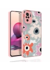 Xiaomi Poco M5S Kılıf Desenli Kamera Korumalı Parlak Zore Nora Kapak