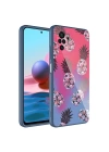 Xiaomi Poco M5S Kılıf Kamera Korumalı Desenli Sert Silikon Zore Epoksi Kapak
