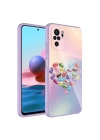 Xiaomi Poco M5S Kılıf Kamera Korumalı Desenli Sert Silikon Zore Epoksi Kapak