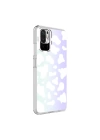 Xiaomi Poco M5S Kılıf Zore M-Blue Desenli Kapak