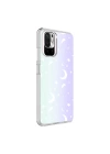 Xiaomi Poco M5S Kılıf Zore M-Blue Desenli Kapak
