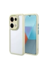 Xiaomi Poco M6 Pro 4G Kılıf Kamera Korumalı Renkli Kenar ve Çerçeve Tasarımlı Zore Vitamin Kapak