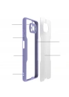 Xiaomi Poco X3 Kılıf Zore Parfe Kapak