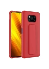 Xiaomi Poco X3 Kılıf Zore Qstand Kapak