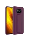 Xiaomi Poco X3 Kılıf Zore Qstand Kapak